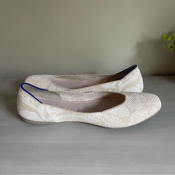 Rothy’s•The Square Lily Knit Fabric Slip On Ballet Flat•Size 9.5 - Picture 6 of 8